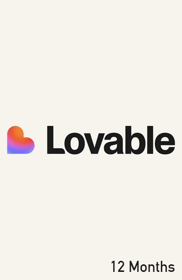 Lovable Pro | 12 Months