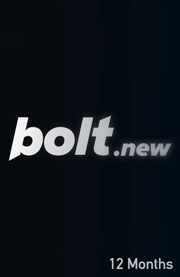 Bolt.new Pro | 12 Months