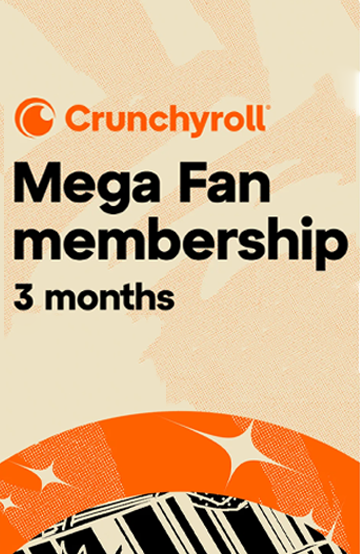 Crunchyroll Mega Fan | 3 Months